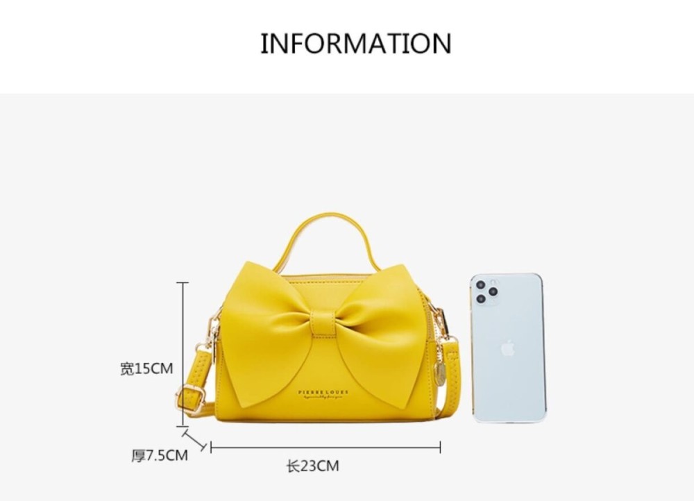 Γυναικεία Τσάντα Χιαστί/Χειρός Pierre Loues Μαύρο Χρώμα - 4