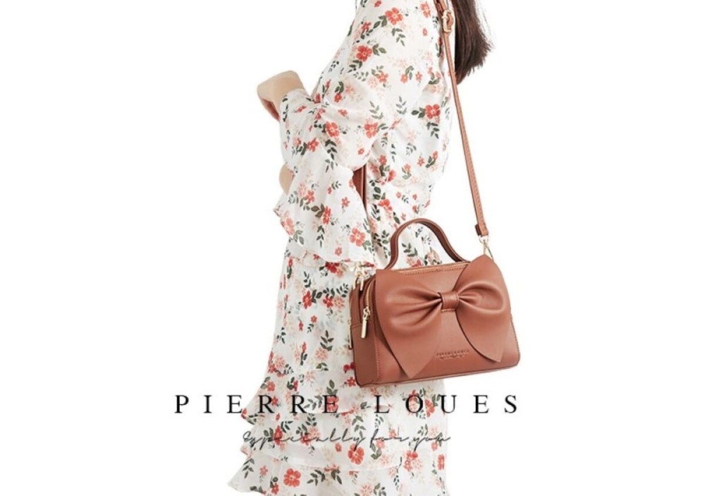 Γυναικεία Τσάντα Χιαστί/Χειρός Pierre Loues Μαύρο Χρώμα - 5