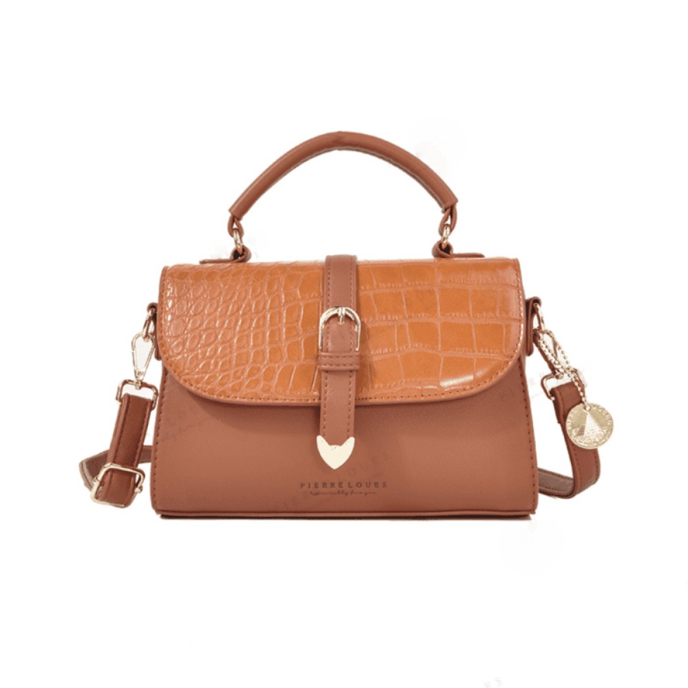 Pierre Loues Womens Bag Handbag Tabac Brown Colour - 1