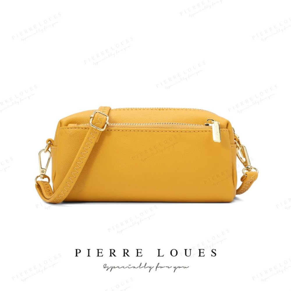 Pierre Loues Womens Bag Crossbody Burgundy Colour - 4