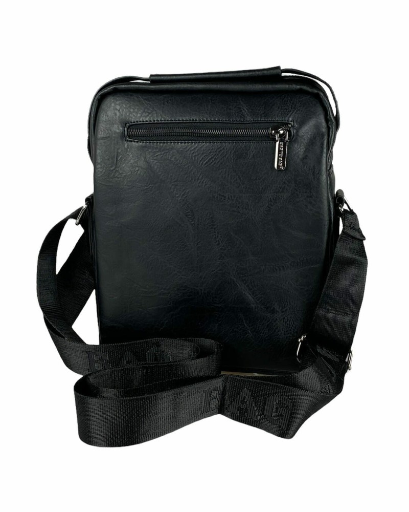 Αντρικό Τσαντάκι - Χειρός Χιαστί BagToBag Σε Μαύρο Χρώμα - 3