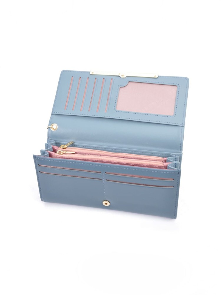 Pierre Loues Womens Wallet Light Blue Colour - 5