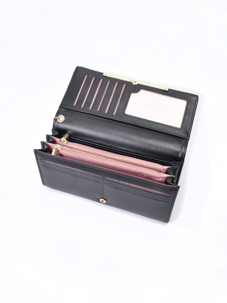 Pierre Loues Womens Wallet Cards Black Color - 4