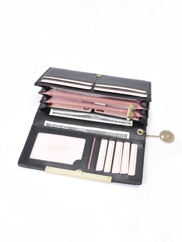 Pierre Loues Womens Wallet Cards Black Color - 6