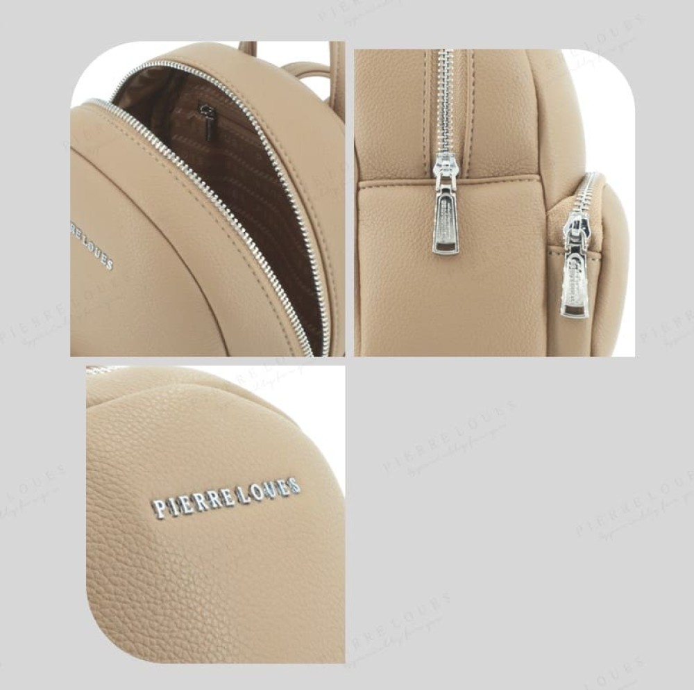 Σακίδιο Πλάτης Pierre Loues Καφέ Χρώμα - 3