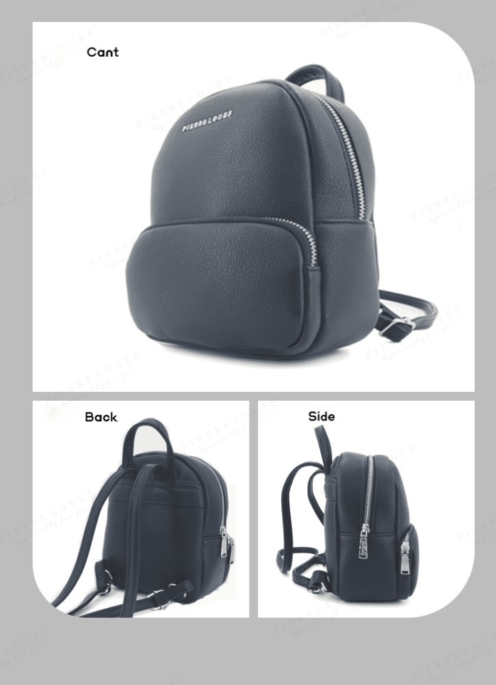 Σακίδιο Πλάτης Pierre Loues Καφέ Χρώμα - 2