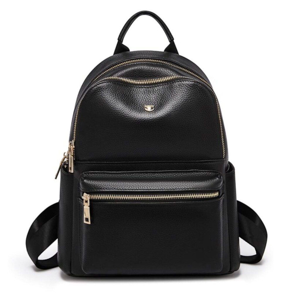 Foxer Leather Womens Bag Backpack Black Colour - 1