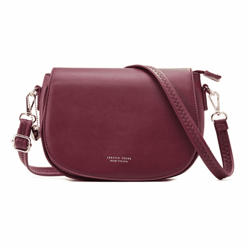 Pierre Loues Womens Bag Crossbody Burgundy Colour - 1