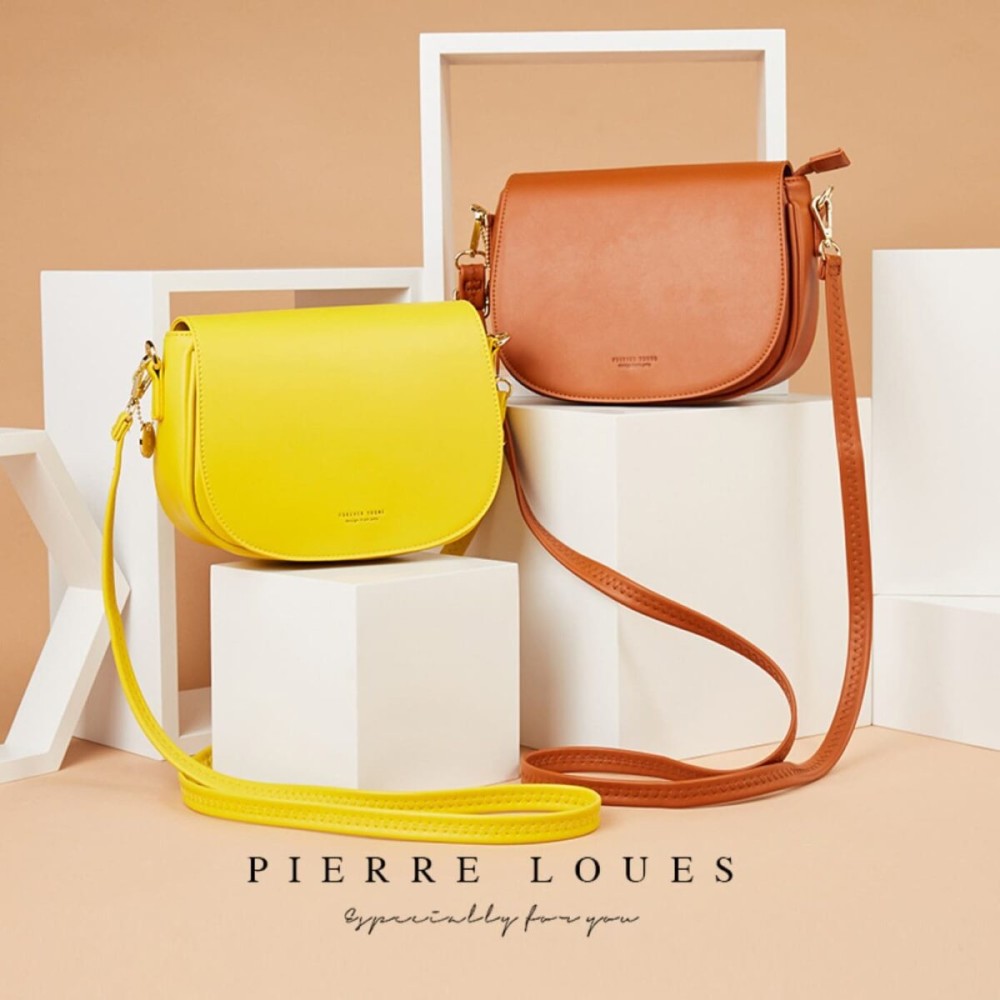 Pierre Loues Womens Bag Crossbody Burgundy Colour - 3