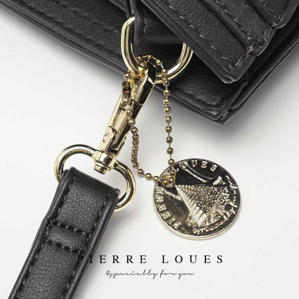 Pierre Loues Womens Bag Tote Handbag Black Colour - 8