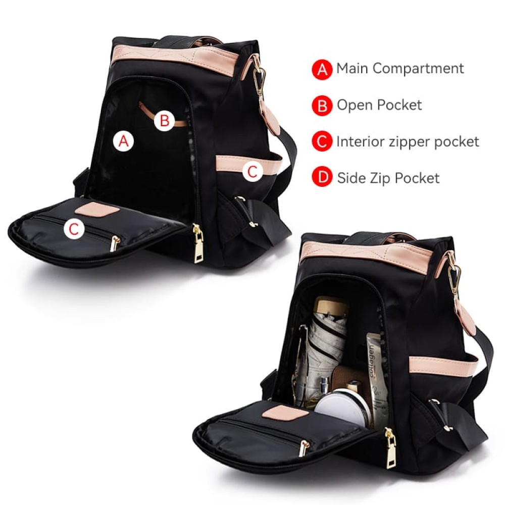 Foxer Womens Backpack Black Colour - 5