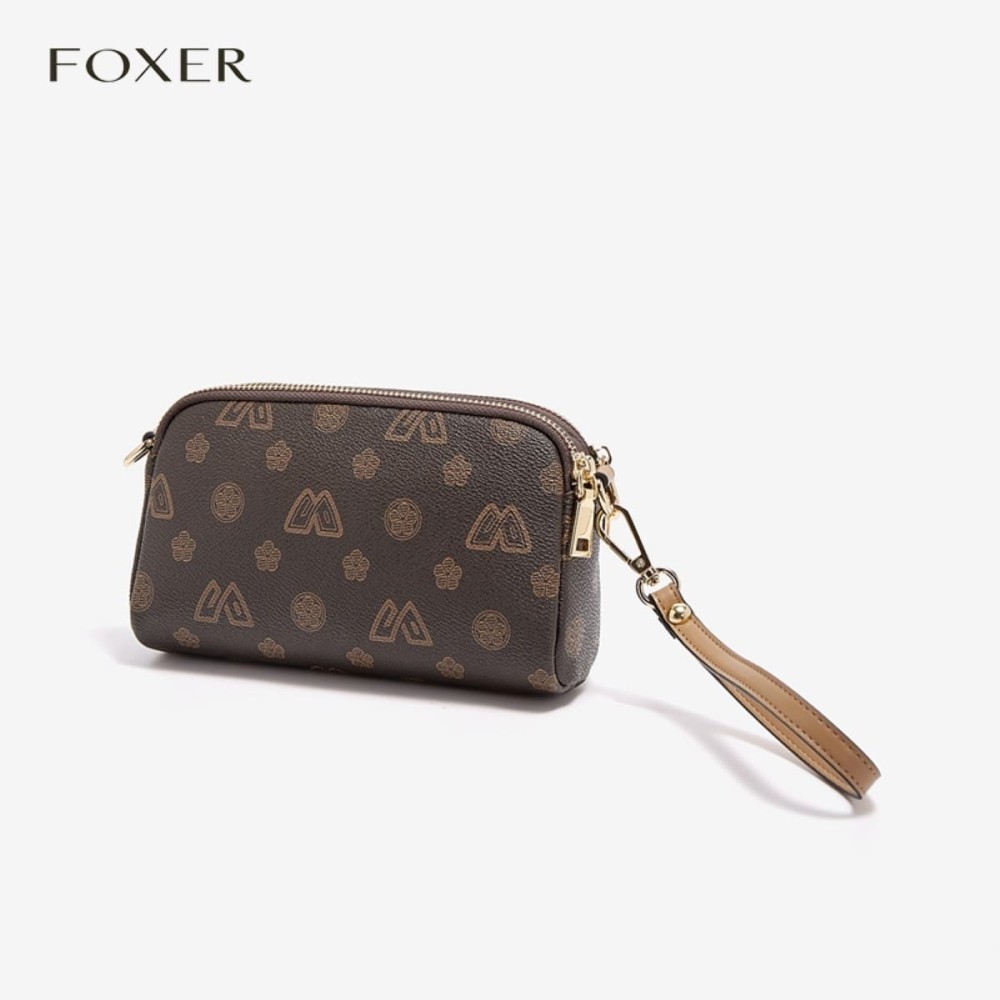 Womens Crossbody PVC Brown Colour Bag - 4