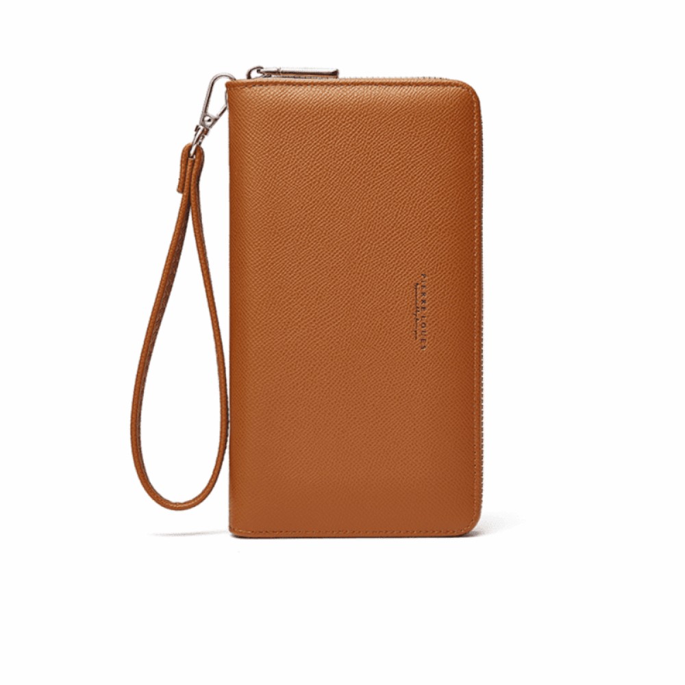 Pierre Loues Womens Wallet Cards with RFID Brown Color - 1