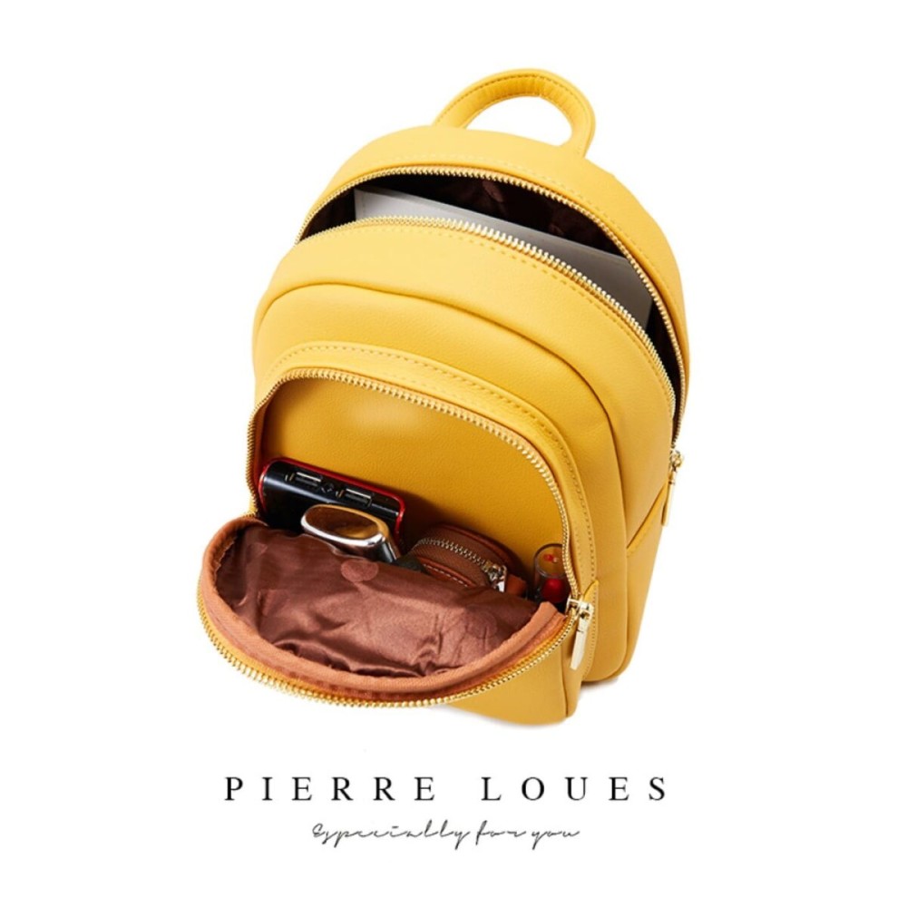 Pierre Loues Womens Bag Backpack Black Colour - 8