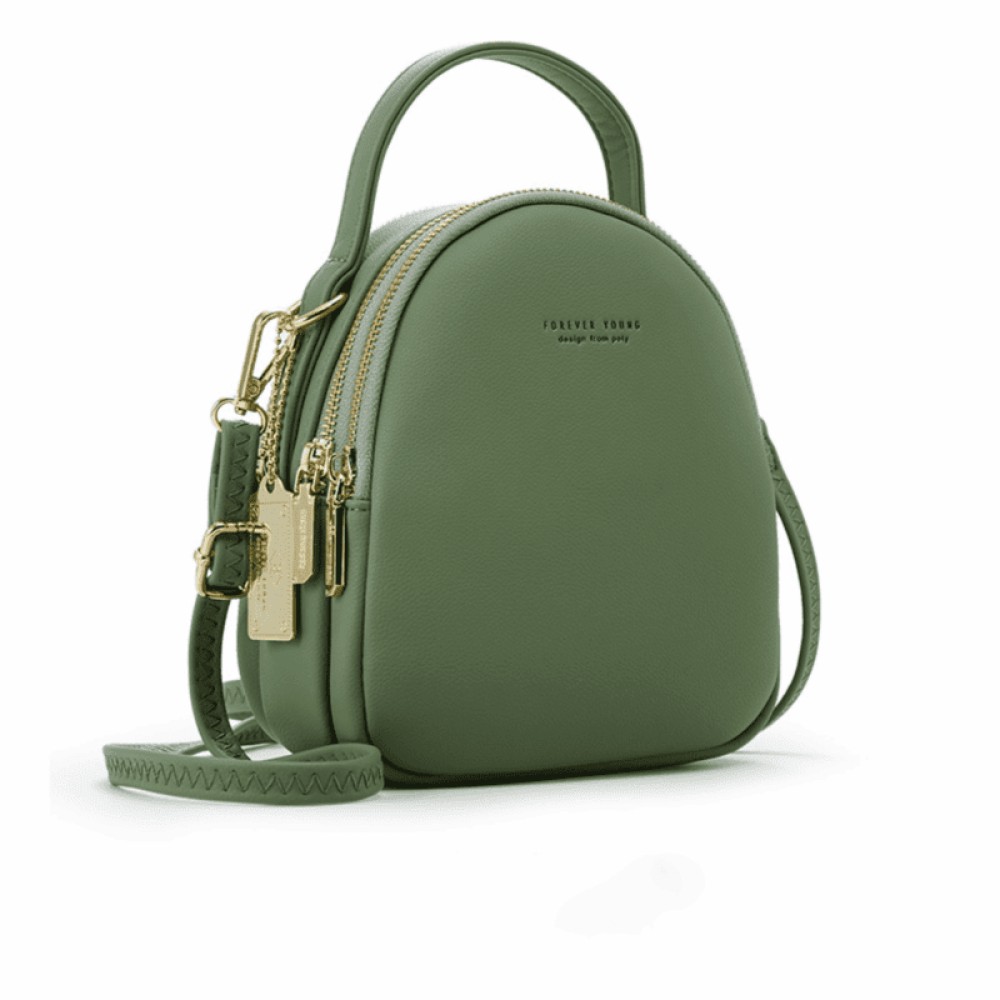 Pierre Loues Womens Bag Backpack Green Colour - 1