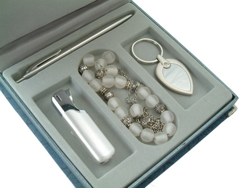 Lighter Keychain Pen Worry Beads Set - 1