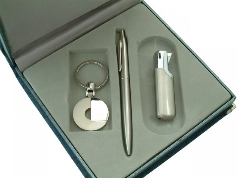 Lighter Keychain Pen Set