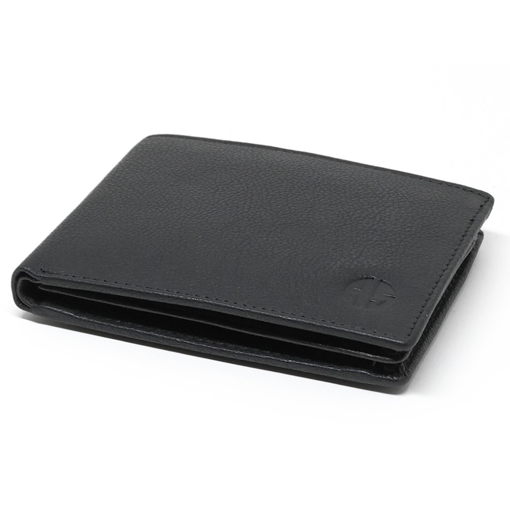 Alpha Status Leather Mens Wallet with RFID Black Colour - 2