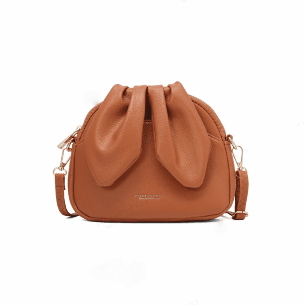 Pierre Loues Womens Pouch Crossbody Brown Colour - 1