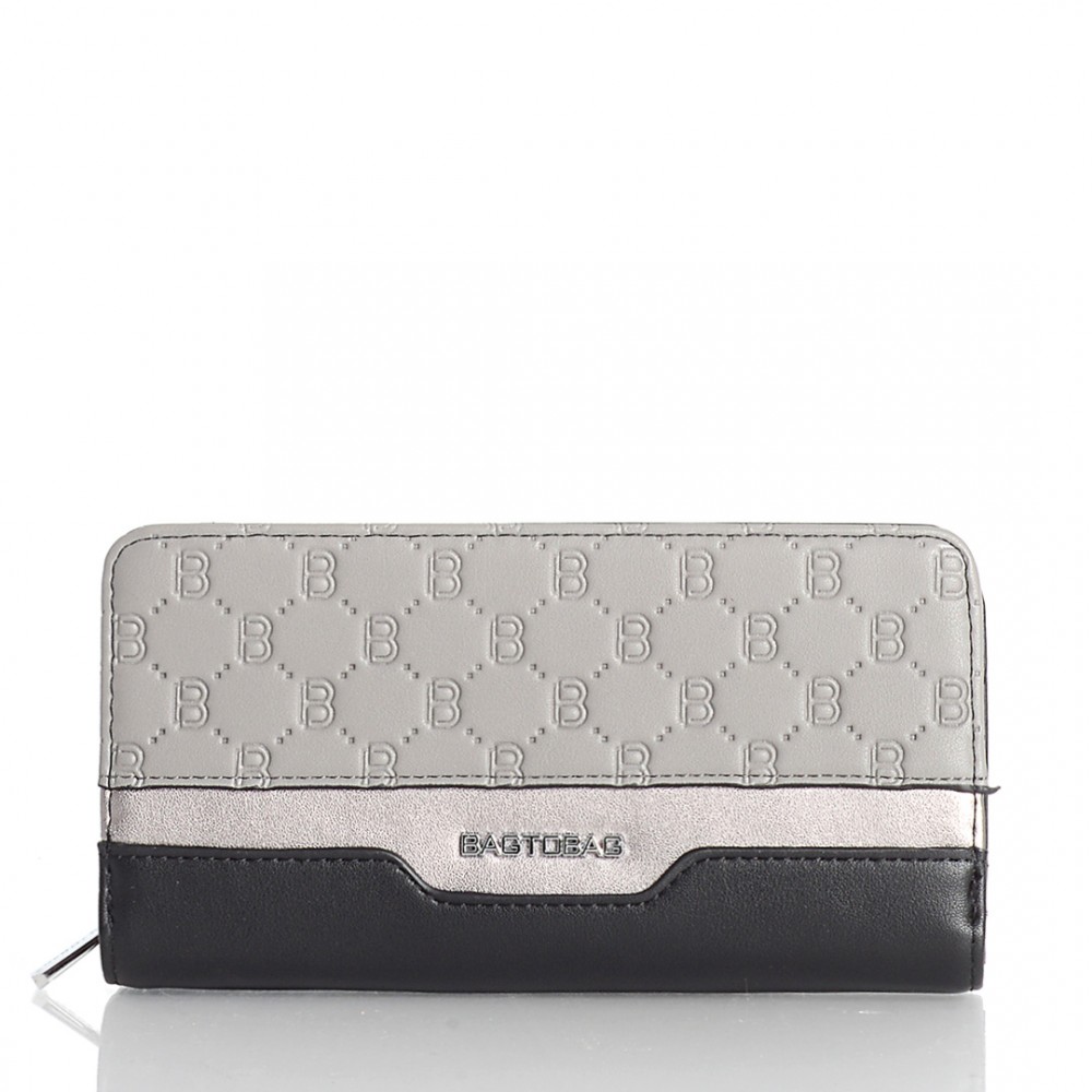 BagToBag Women`s Wallet Black-Grey Color