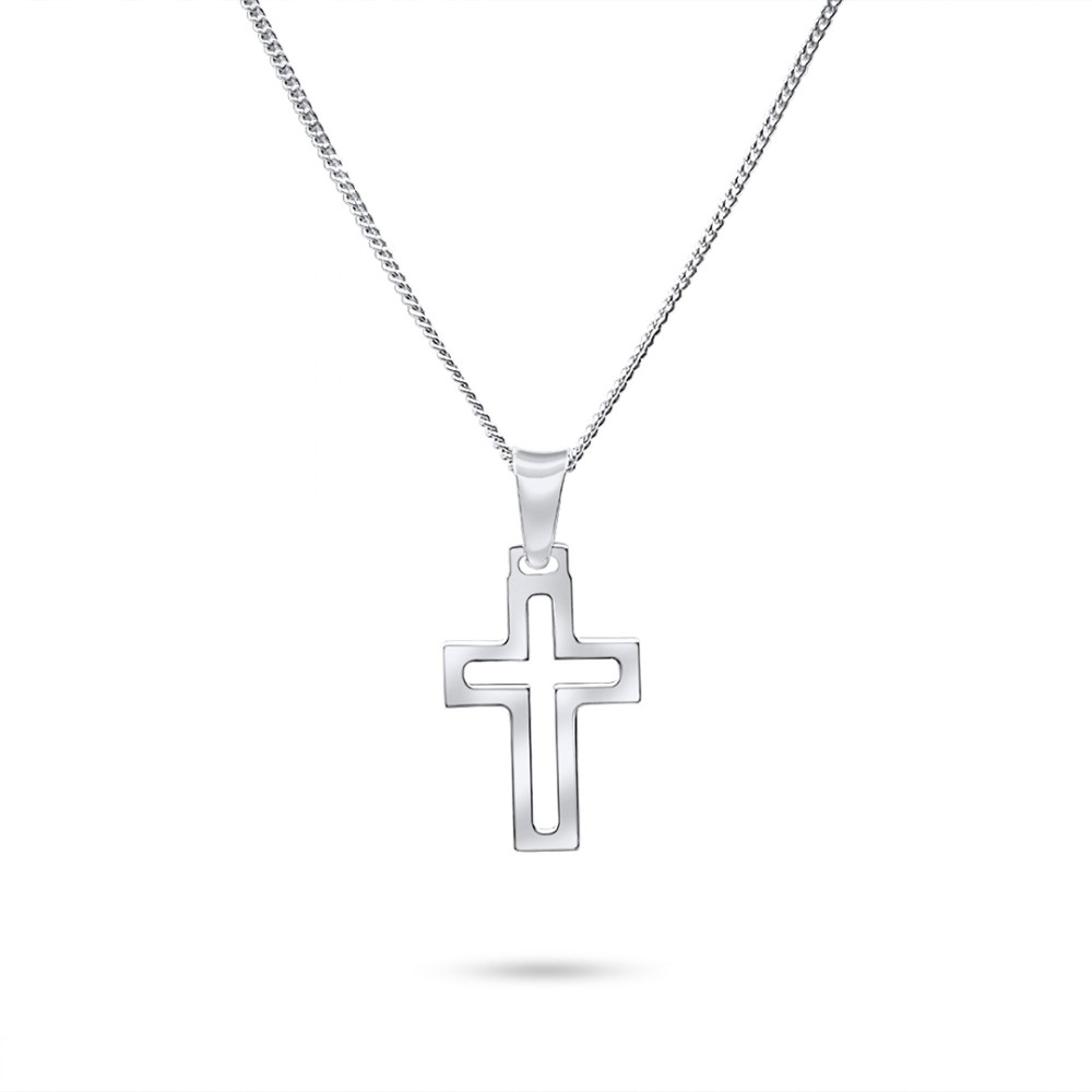 Ανδρικός Ασημένιος Σταυρός - 1