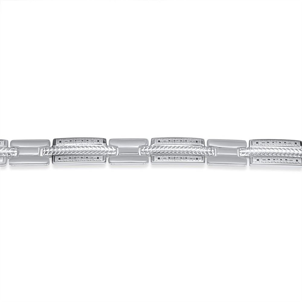 Steel Bracelet With Meander - 1