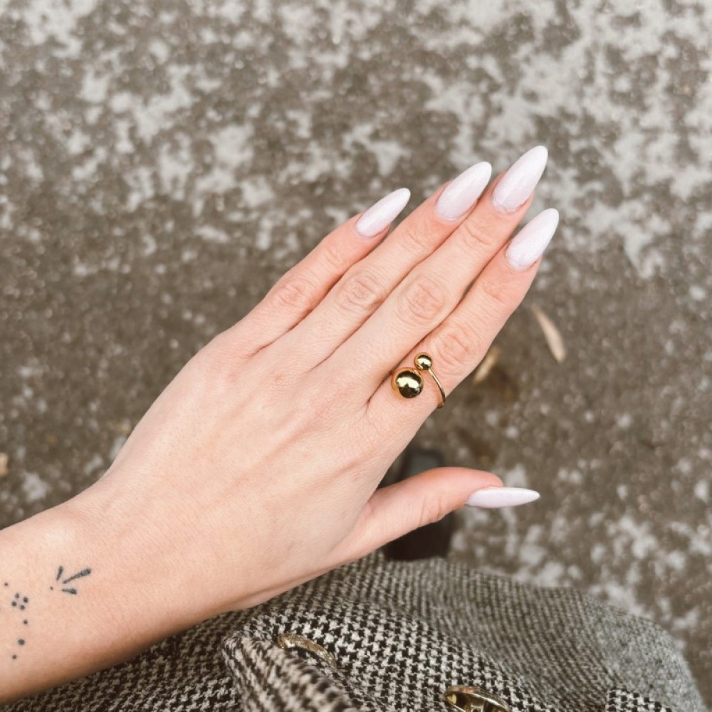 Gold Plated Steel Ring - 2