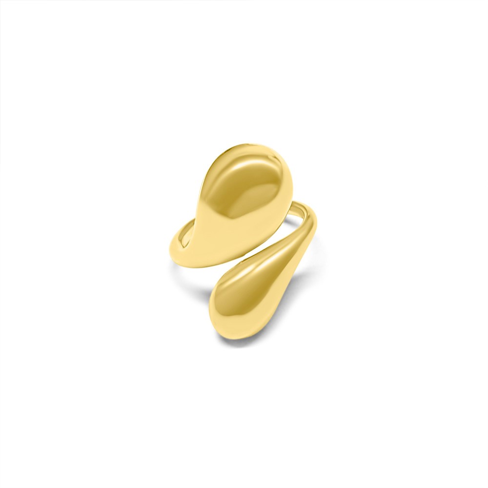 Gold Plated Steel Ring - 1