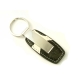 Black Color Metallic Keychain - 1