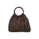Τσάντα Ώμου - Χειρός BagToBag Σκούρο Καφέ Χρώμα Με Περίτεχνα Λουράκια - 2