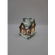 Snowy Ceramic House With LED Light - 3