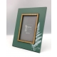 Wooden Photo Frame Green Color 18x23cm - 2