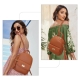 Pierre Loues Womens Bag Backpack Brown Colour - 5