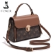 Foxer Leather Womens Bag Handbag Brown Colour - 3