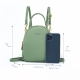 Pierre Loues Womens Bag Backpack Green Colour - 5