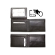 Alpha Status Leather Mens Wallet with RFID Black Colour - 4