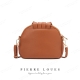 Pierre Loues Womens Pouch Crossbody Brown Colour - 4