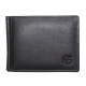 Alpha Status Leather Mens Wallet with RFID Black Colour With Clip - 1