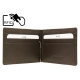 Alpha Status Leather Mens Wallet with RFID Brown Colour With Clip - 2