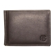 Alpha Status Leather Mens Wallet with RFID Brown Colour With Clip - 1