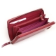 Mentzo Large Leather Womens Wallet with RFID Burgundy Colour - 3