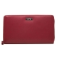 Mentzo Large Leather Womens Wallet with RFID Burgundy Colour - 1