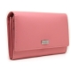 Γυναικείο Δερμάτινο Πορτοφόλι Mentzo RFID Ροζ Χρώμα - 2