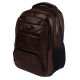 Men`s Brown Color Waterproof BagToBag Backpack With USB Port - 3