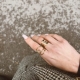 Gold Plated Steel Ring - 2