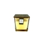 Scented candle In A Glass Jar With A Wooden Top Soft Levander Fragrance - 1