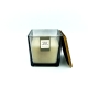 Scented candle In A Glass Jar With A Wooden Top Amber Wood Fragrance - 2