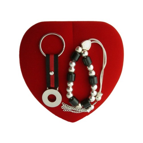 Worry Beads And Keychain Gift Set - 1