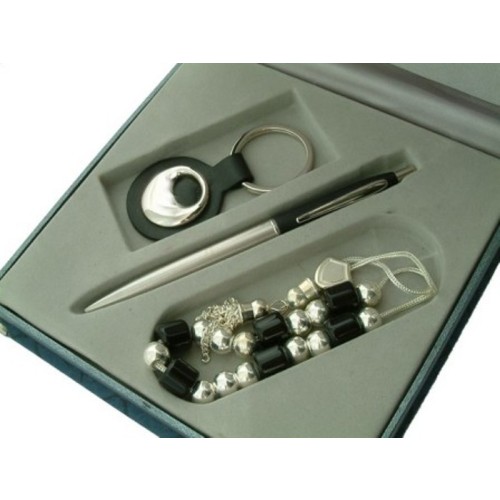 Σετ Δώρου Μπρελόκ Κομπολόι Στυλό