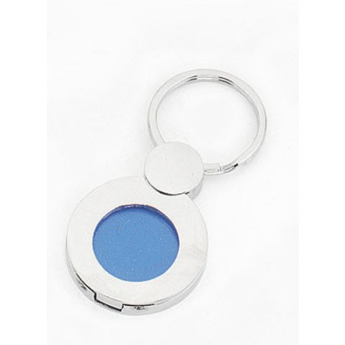 Photo frame metallic keychain
